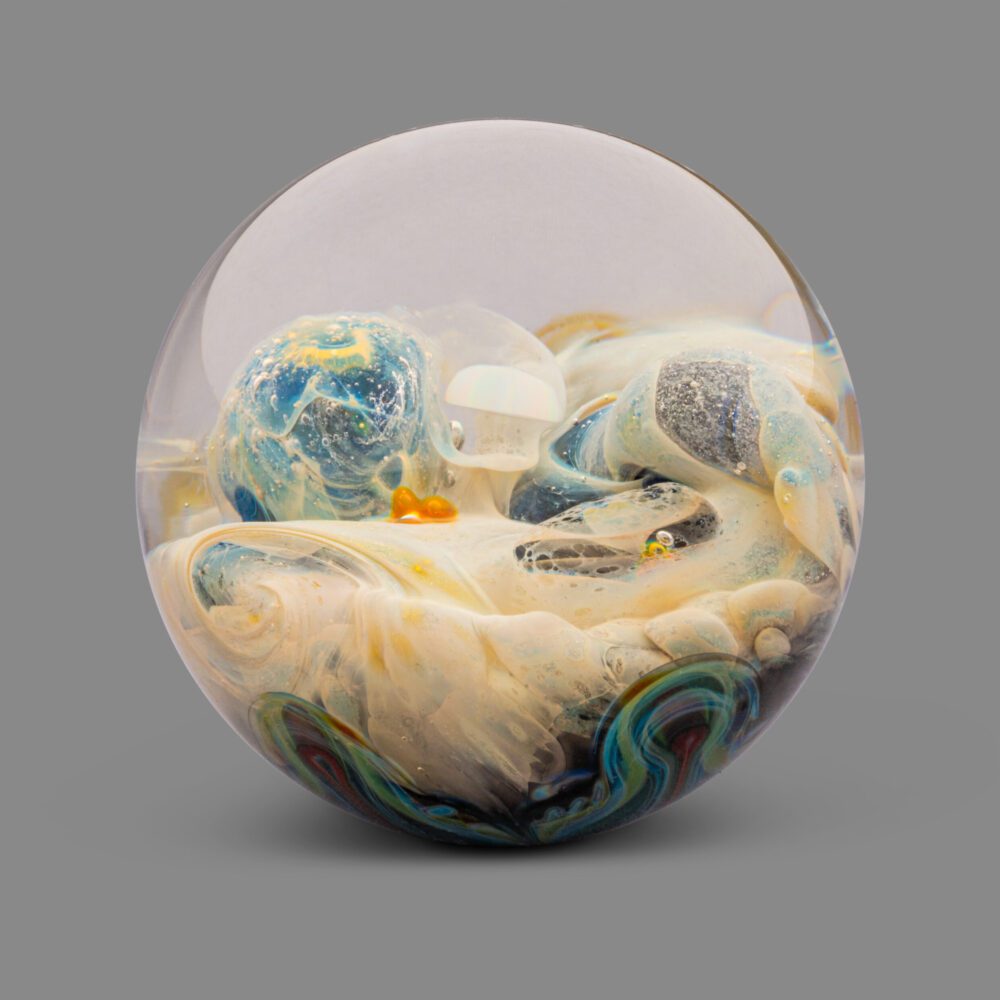 Ben Simoncini - Blue Opal Space Marble