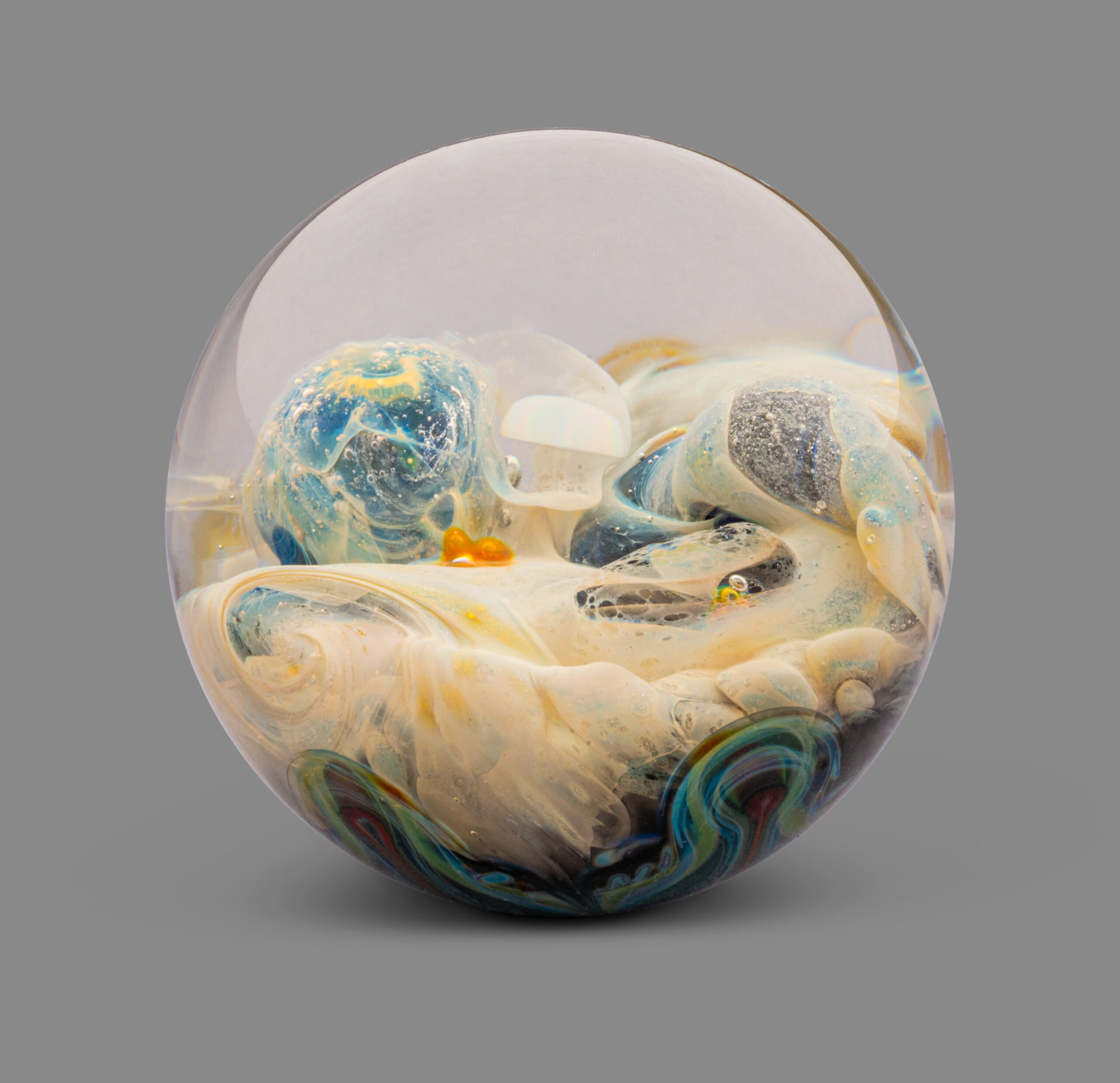 Ben Simoncini - Blue Opal Space Marble