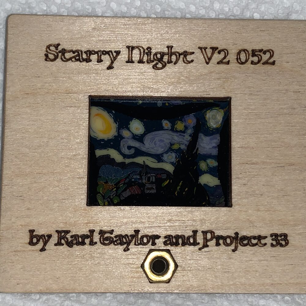 Project 33 Starry Night Murrine